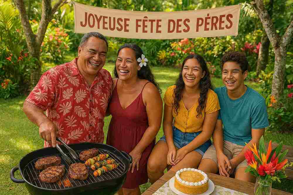 Barbecue et goutte lors de la fête des pères : un père prépare des grillades adaptées